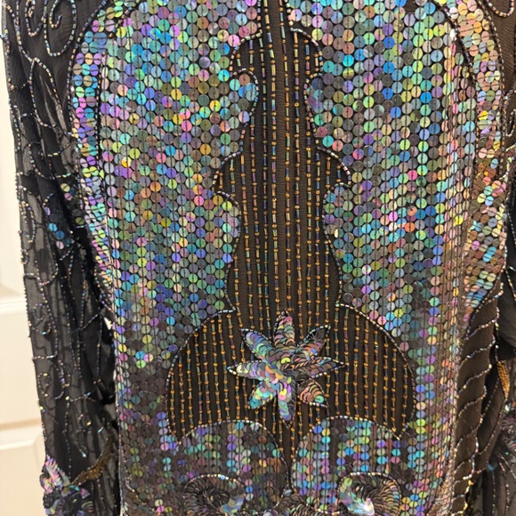 Vintage 80’s Metamorphosis 100% Silk Top – Size M – Made in India - Picture 5 of 8